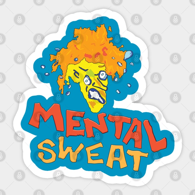 Mental Sweat Sticker by On The Avenue